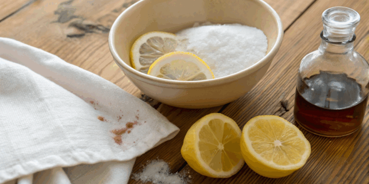 5 ingredientes da sua despensa que removem manchas antigas da sua roupa de forma eficaz