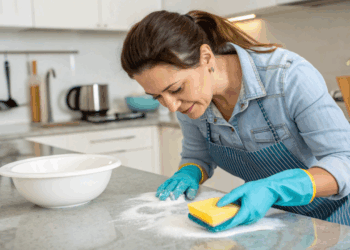 Esfregar não adianta? Antes de comprar desengordurante teste uma colher de bicarbonato com detergente