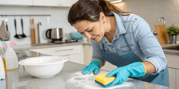 Esfregar não adianta? Antes de comprar desengordurante teste uma colher de bicarbonato com detergente