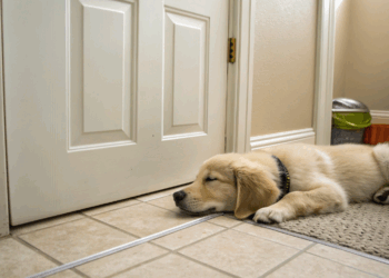 Seu cachorro não sai do seu lado nem quando você vai ao banheiro? Há um motivo