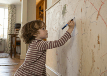 Cinco técnicas para tirar manchas de caneta da parede sem danificar a pintura