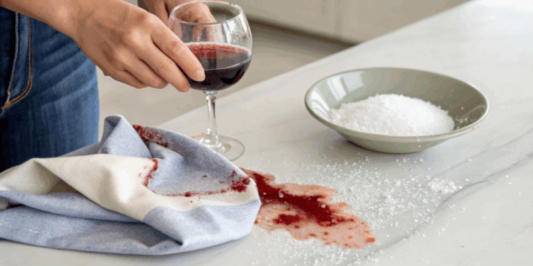 Como remover manchas de vinho tinto em roupas e tecidos sem gastar com produtos caros
