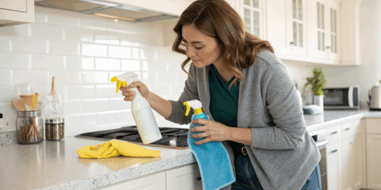 Truque caseiro para deixar a sua cozinha brilhando e sem sujeira grudada em apenas 1 minuto