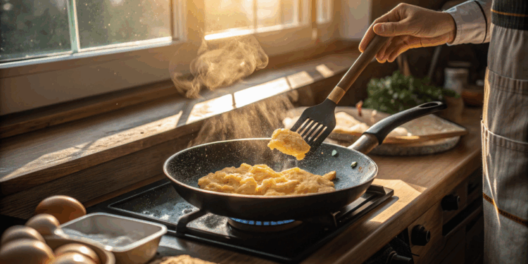 O segredinho dos chefs para fazer o ovo perfeito sem grudar na frigideira