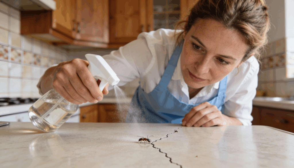 A maneira mais simples de afastar formigas da cozinha é aplicar essa combinação natural uma vez por semana