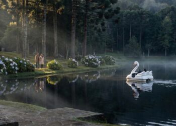 A cidade brasileira que parece Europa de verdade e vira cenário de inverno com jardins impecáveis e arquitetura alemã