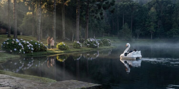 A cidade brasileira que parece Europa de verdade e vira cenário de inverno com jardins impecáveis e arquitetura alemã