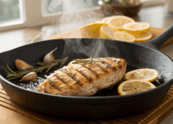 Frango grelhado com limão e alho: 5 passos para preparar em menos de 15 minutos