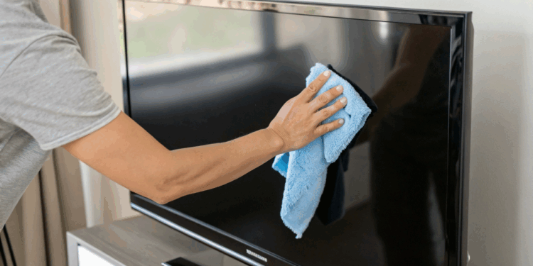 Marcas de dedos na tela de TV podem reduzir a nitidez sem você perceber, saiba como limpar