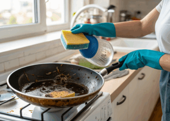Para evitar panelas encrostadas , aprenda o truque caseiro que limpa frigideira encardida sem esforço
