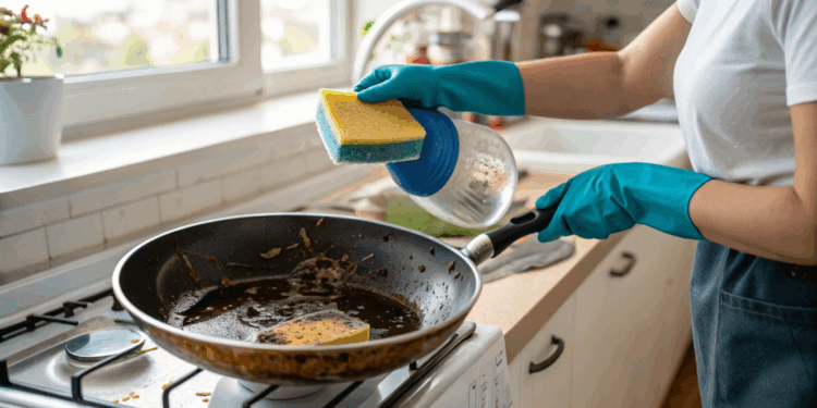 Para evitar panelas encrostadas , aprenda o truque caseiro que limpa frigideira encardida sem esforço