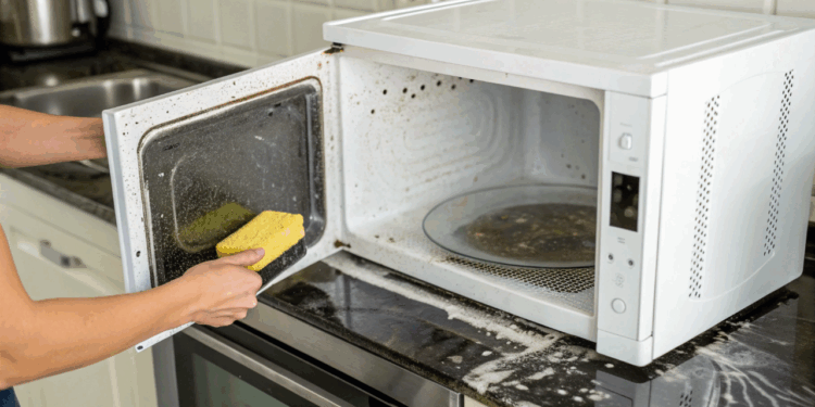 Estas receitas caseiras eliminam gordura e odores do seu micro-ondas instantaneamente
