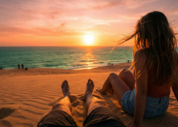 A antiga vila de pescadores que se tornou um paraíso com águas esmeralda e um pôr do sol inesquecível