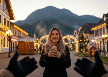 A Suíça Brasileira é um destino perfeito para casais onde o frio e a arquitetura europeia se encontram na serra do Rio