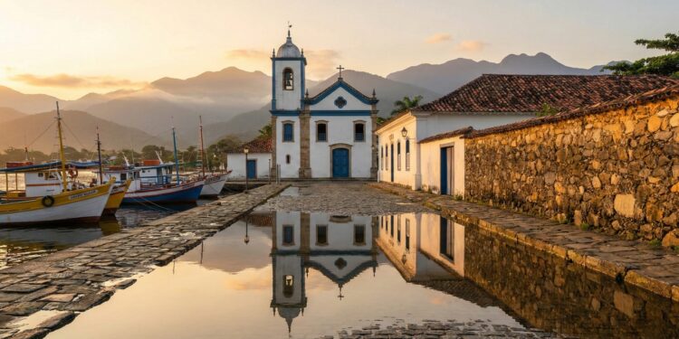 A cidade histórica onde o mar invade as ruas e o tempo parece ter parado