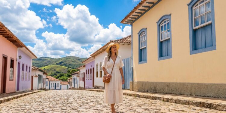 O paraíso do interior goiano com cachoeiras de águas claras e ruas coloniais