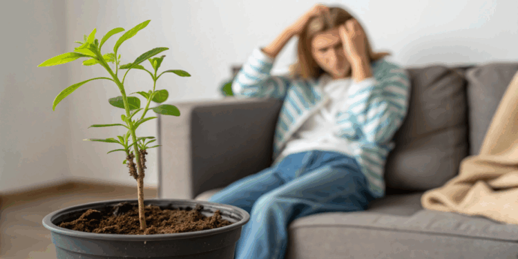 Ela recebe luz, rega e adubo, mas não cresce; o problema pode estar escondido na raiz da sua planta