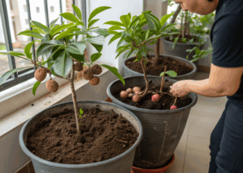 Você sabia que esta fruta exótica pode crescer em vasos grandes dentro de casa