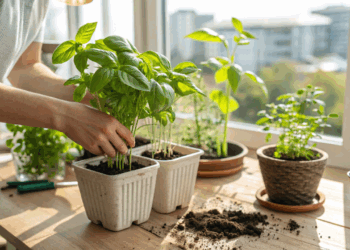 Como cultivar manjericão em apartamento sem erros e com folhas sempre frescas