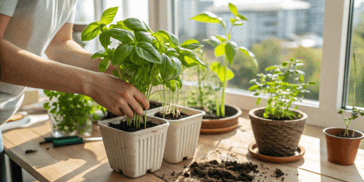 Como cultivar manjericão em apartamento sem erros e com folhas sempre frescas