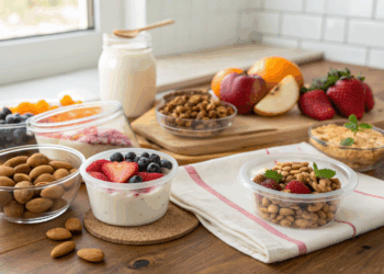 Quando a fome bate entre refeições, esses lanches saudáveis viram solução rápida e prática