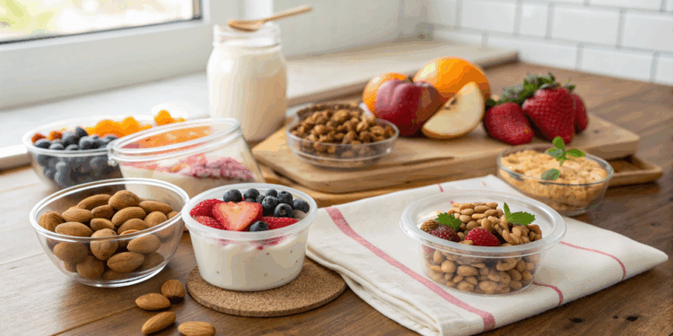 Quando a fome bate entre refeições, esses lanches saudáveis viram solução rápida e prática