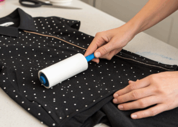 Como tirar pelos da sua roupa preta sem danificar o tecido e deixar manchado