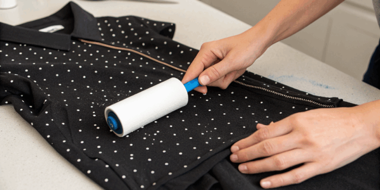 Como tirar pelos da sua roupa preta sem danificar o tecido e deixar manchado