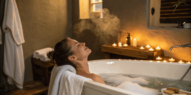 Insônia atrapalhando seu dia? Banho quente à noite pode relaxar seu corpo