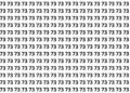37 camuflado entre 73, você consegue encontrá-lo em 5 segundos?