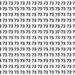 37 camuflado entre 73, você consegue encontrá-lo em 5 segundos?