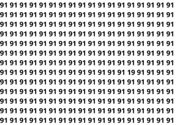 Apenas 5 em cada 20 pessoas conseguem achar este número escondido