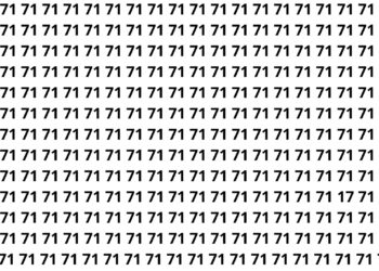 Desafio viral que está deixando milhares frustrados: você consegue achar o número?