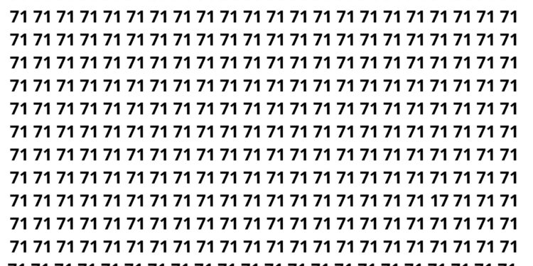 Desafio viral que está deixando milhares frustrados: você consegue achar o número?