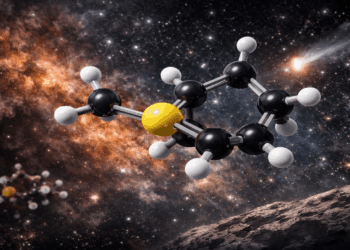 Descoberta cientifica de molécula com enxofre no espaço ajuda a explicar origem da vida
