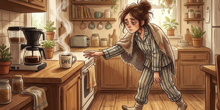 A privação de sono afeta os circuitos de memória do cérebro: uma xícara de café pode ajudar, revela estudo