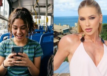 Uma aluna passou em um teste usando frase da influenciadora Virginia Fonseca "O mundo round and round"