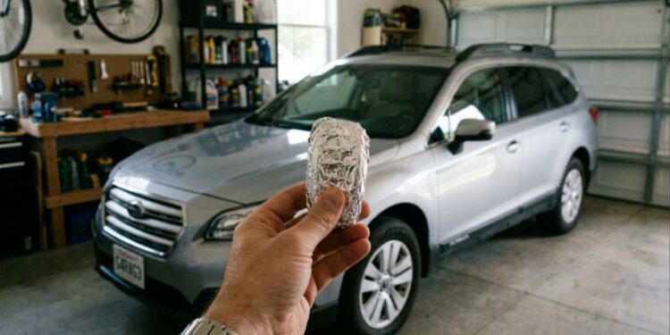 Cada vez mais motoristas estão embrulhando as chaves do carro em papel alumínio, e com razão