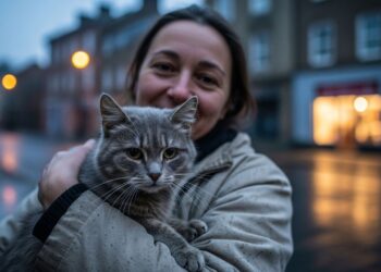 Durante férias no Canadá, Fiona Begg resgatou um gato atropelado e garantiu atendimento veterinário urgente. Contra as expectativas, o felino sobreviveu e ganhou um novo lar, tornando-se símbolo de compaixão, resgate animal e segunda chance Uma manhã tranquila de férias em Muskoka, no Canadá, transformou-se em uma cena marcante de compaixão humana e resgate animal. Fiona Begg caminhava com a família quando avistou um gato cinza à beira da estrada. Segundos depois, ouviu um som angustiante e percebeu que o felino havia sido vítima de atropelamento animal. O que parecia um momento traumático tornou-se o início de uma história de superação, atendimento veterinário intensivo e uma segunda chance que mudaria duas vidas para sempre. Como o atropelamento mudou o destino do gato? Fiona viu o gato caminhando próximo à pista e, instantes depois, percebeu que ele havia sido atingido por um caminhão. O pequeno felino ficou caído no meio da estrada, enquanto carros continuavam passando, aumentando o risco de novos impactos. Sem hesitar, ela correu para a via e parou o trânsito, colocando a própria segurança em risco para realizar o salvamento em estrada. Ao pegá-lo nos braços, não sabia se ele ainda estava vivo, mas tinha certeza de que não o deixaria sozinho naquele momento de dor. Em situações como essa, algumas atitudes são essenciais para garantir o bem-estar animal e evitar agravamentos. Interromper o fluxo de veículos para impedir novos atropelamentos Retirar o animal com cuidado, evitando pressionar áreas lesionadas Manter o pet aquecido e seguro até chegar ao atendimento especializado Buscar atendimento veterinário imediato Oferecer conforto emocional, reduzindo o estresse do animal ferido Qual foi o impacto emocional do resgate? Ao segurar o gato contra o peito, Fiona sentiu o quanto ele estava frágil. Mesmo ferido e sangrando, o felino se agarrou ao ombro dela como se entendesse que estava protegido. A conexão naquele instante foi profunda e inesquecível. Ela relatou que só conseguia pensar que, se aqueles fossem os últimos momentos dele, não seriam vividos na solidão. Queria que ele sentisse amor e importância, mesmo em meio à dor causada pelo abandono animal ou pela vulnerabilidade nas ruas. Esse tipo de atitude reforça como o vínculo emocional também faz parte do processo de recuperação. O contato físico transmite segurança ao animal A redução do medo ajuda na estabilização inicial O carinho fortalece a confiança mesmo em estado crítico A empatia humana pode ser decisiva nos momentos finais ou na recuperação Como o atendimento veterinário foi decisivo para a sobrevivência? Fiona levou o gato à clínica veterinária mais próxima, onde ele chegou chorando e sangrando, ainda agarrado a ela. A equipe iniciou o tratamento imediatamente, mas alertou que as chances de sobrevivência eram pequenas. Os profissionais realizaram exames, controlaram hemorragias e iniciaram cuidados intensivos. O quadro era grave, e a possibilidade de eutanásia foi mencionada devido à extensão dos ferimentos. O suporte clínico especializado foi fundamental para dar ao felino a oportunidade de lutar pela vida. Estabilização emergencial dos sinais vitais Controle da dor e prevenção de infecções Exames para avaliar danos internos Monitoramento contínuo durante os dias críticos Cuidados pós traumáticos para recuperação gradual Como a ligação inesperada trouxe uma segunda chance? Quatro dias depois, Fiona recebeu uma chamada que a deixou sem palavras. Contra todas as expectativas, o gato havia sobrevivido e agora precisava de um lar definitivo. A notícia foi recebida como um verdadeiro milagre. O que começou como um resgate animal emergencial transformou-se em uma nova história de adoção responsável e proteção animal. Fiona voltou à clínica e o adotou oficialmente, dando-lhe o nome de Lucky Chance. Desde então, ele se tornou parte essencial da família, provando que atos de solidariedade podem gerar finais felizes e fortalecer a cultura de respeito e cuidado com os animais