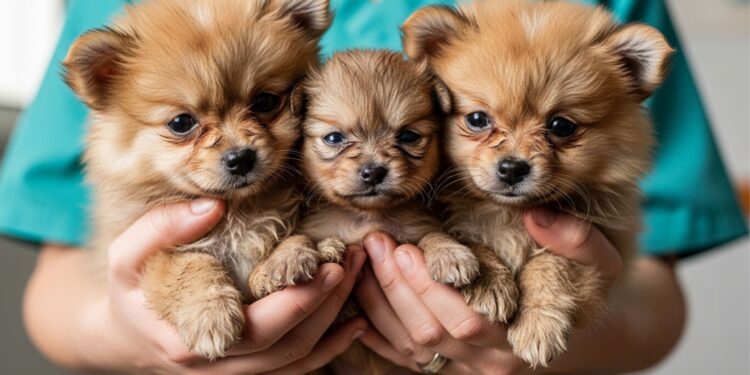 Filhotes encontrados no porto são resgatados por Amber: 'É incerto se o menorzinho sobreviverá'