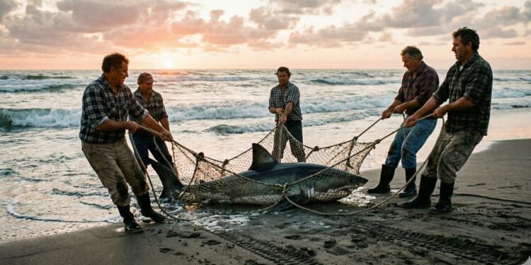 tubarão-branco no Mediterrâneo