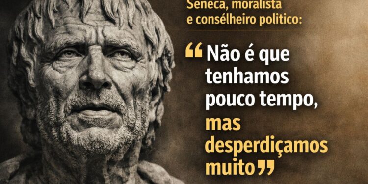 Sêneca, moralista e conselheiro político: “Não é que tenhamos pouco tempo, mas desperdiçamos muito”