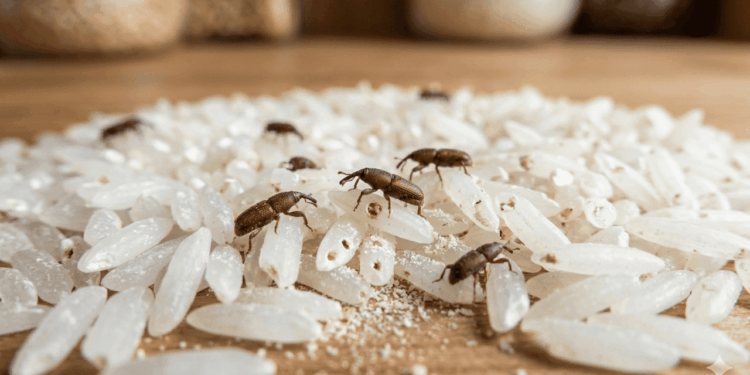 Caruncho no pote de arroz: o truque da folha de louro para se livrar dos bichinhos pretos de vez