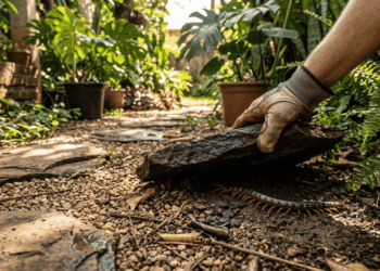O truque simples no jardim que pode ajudar a afastar lacraias e deixar o quintal mais seguro