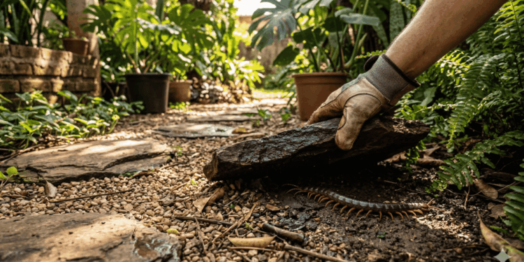 O truque simples no jardim que pode ajudar a afastar lacraias e deixar o quintal mais seguro
