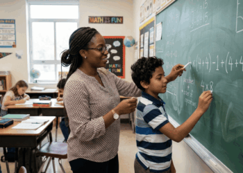 Você consegue resolver 4 × (4 + 4) − 1 + (4 + 4) sem errar a sequência?