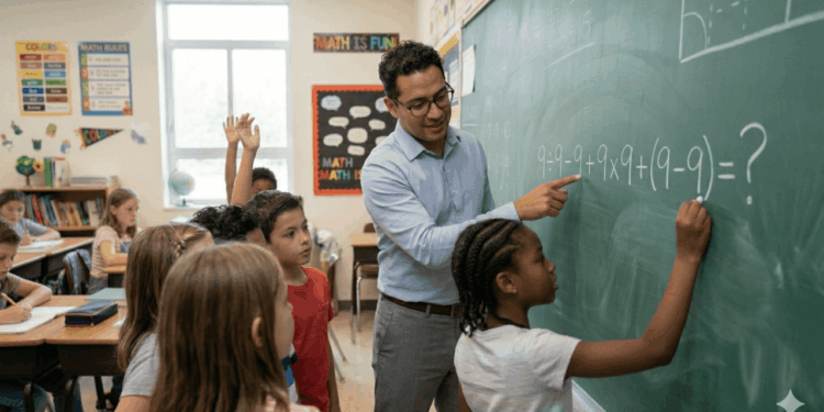 Você consegue resolver 9 ÷ 9 – 9 + 9 × 9 + (9 – 9)? Essa conta está confundindo muita gente