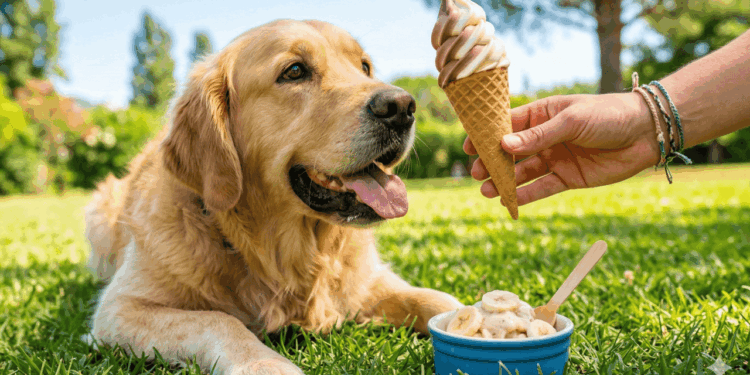 Seu pet merece um docinho, a receita de sorvete de banana para cães que refresca o pet no calor