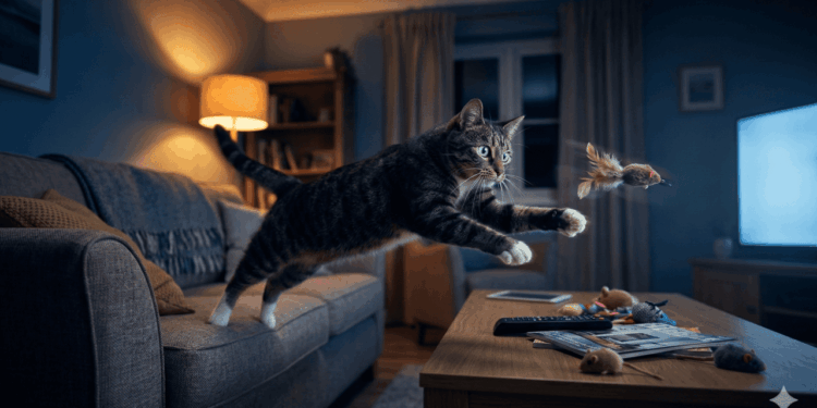 Não é birra: por que os gatos ficam mais ativos à noite