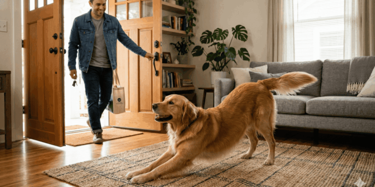 Muito além da preguiça: o que o espreguiçamento do seu cão revela sobre o amor que ele sente